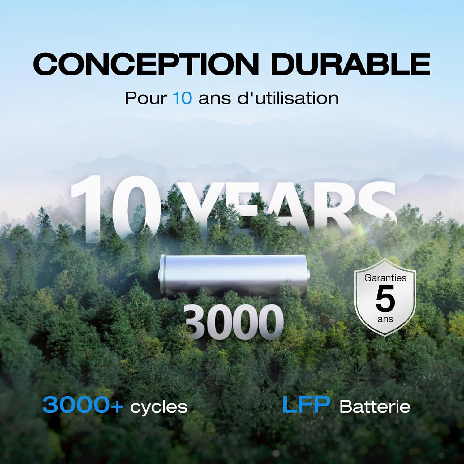 Station electrique portable EF ECOFLOW RIVER 2 Pro, batterie LiFeP04, 768 Wh, charge rapide en 70 min, 3 prises CA de 800 W, generat - photo 2