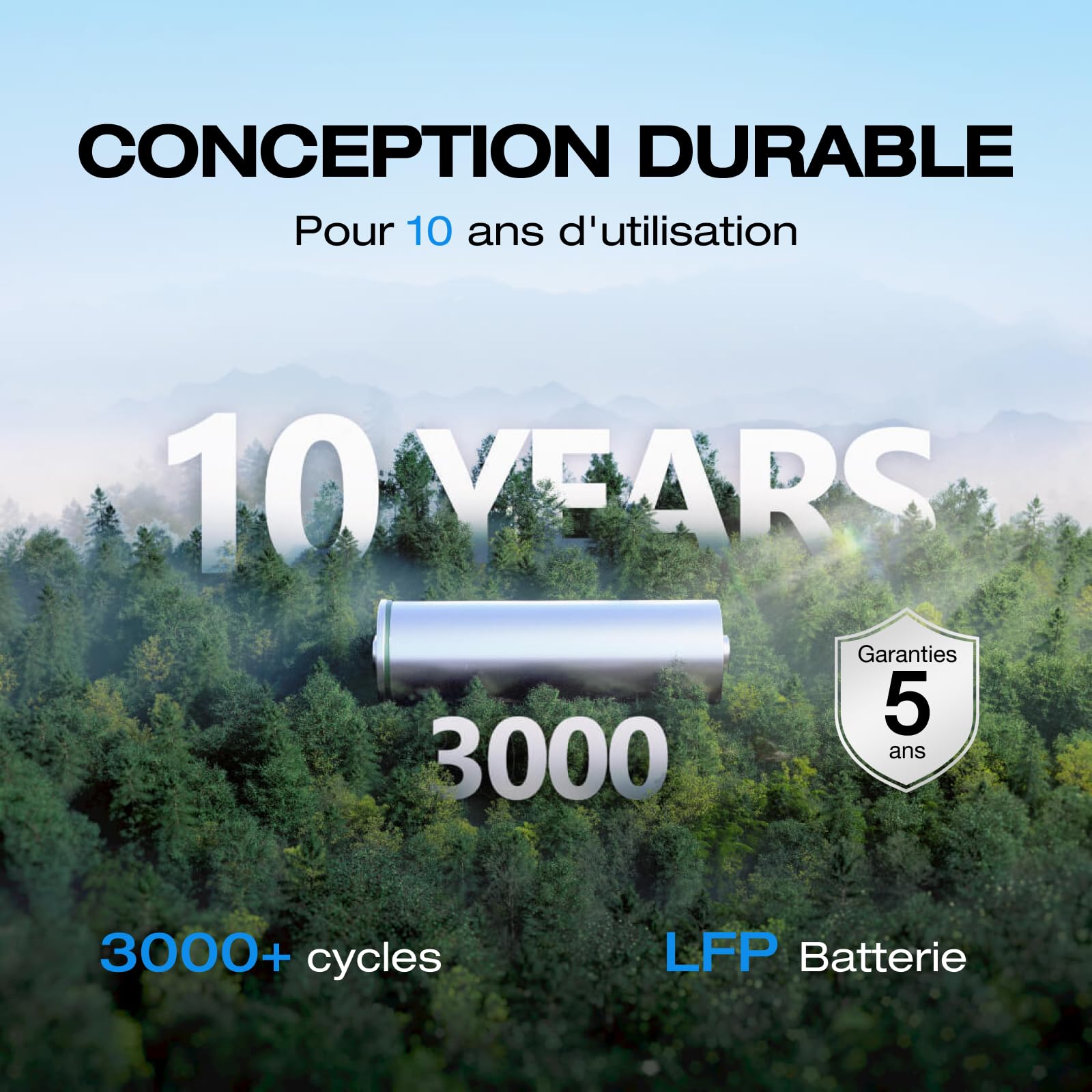 Station électrique portable EF ECOFLOW RIVER 2 Pro, batterie LiFeP04, 768 Wh, charge rapide en 70 min, 3 prises CA de 800 W, générateur solaire pour camping extérieur/camping-cars