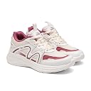 ASIAN Women s Blossom-18 Sneakers for Women & Girls | Lightweight, Stylish & Comfortable Casual Shoes with Memory Foam & Durable Grip | Perfect for Walking, Gym, College(WHTMAUVE)-UK 6 gallery image