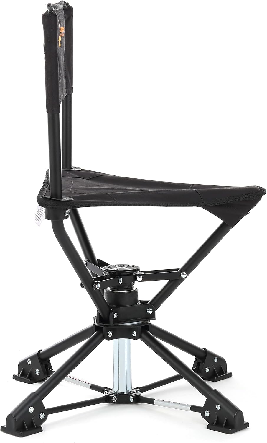 ARROWHEAD OUTDOOR 360° Degree Swivel Hunting Chair Stool Seat, Perfect for Blinds, No Sink Feet, Supports up to 450lbs, Carrying Case, Steel Frame, Fishing, High-Grade 600D Canvas, USA-Based Support : Sports & Outdoors