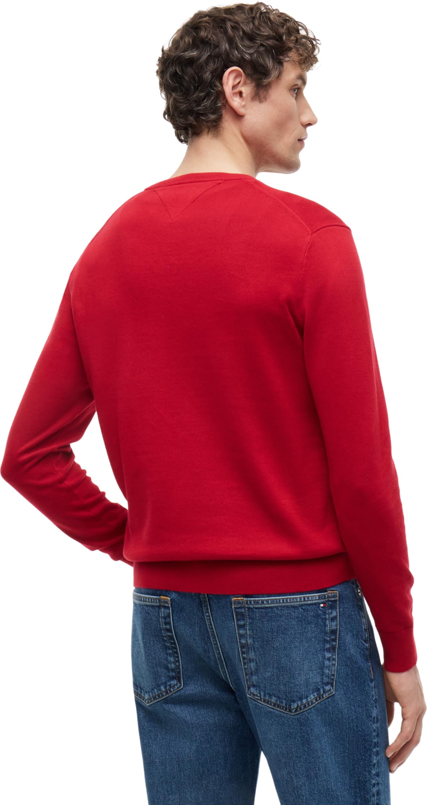 Tommy Hilfiger Pull Homme Essential Cotton Col en V