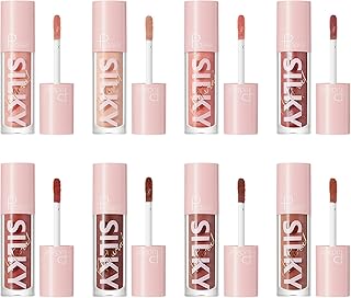 ZUK Pudaier - Juego de 8 brillos de labios co...