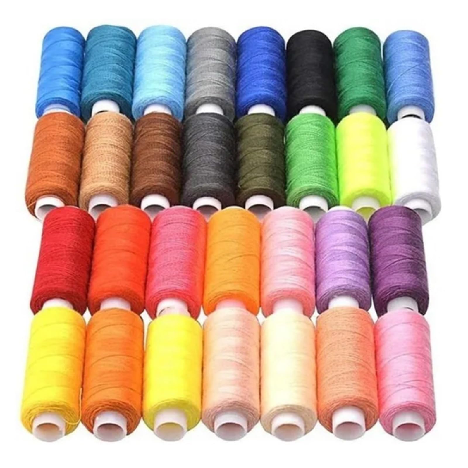 Amazon.co.jp: ミシン糸セット 100 色 250Yd 各スプールポリエステル糸 