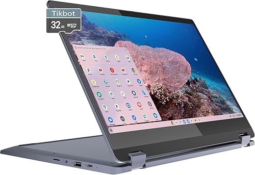 Lenovo Flex3 Chromebook con pantalla táctil para estudiantes escolares  FHD IPS de 15.6 pulgadas, Intel Pentium Silver N6000, USB-C, Wi-Fi 6, lector