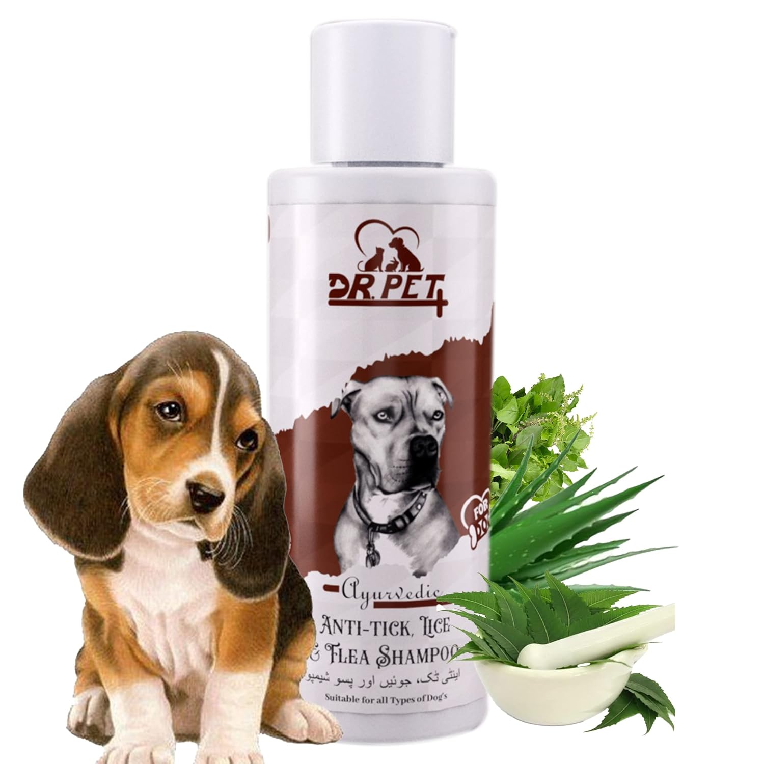 Buy Dr. Pet Plus Dog Shampoo for Ticks and Fleas Made with Natural