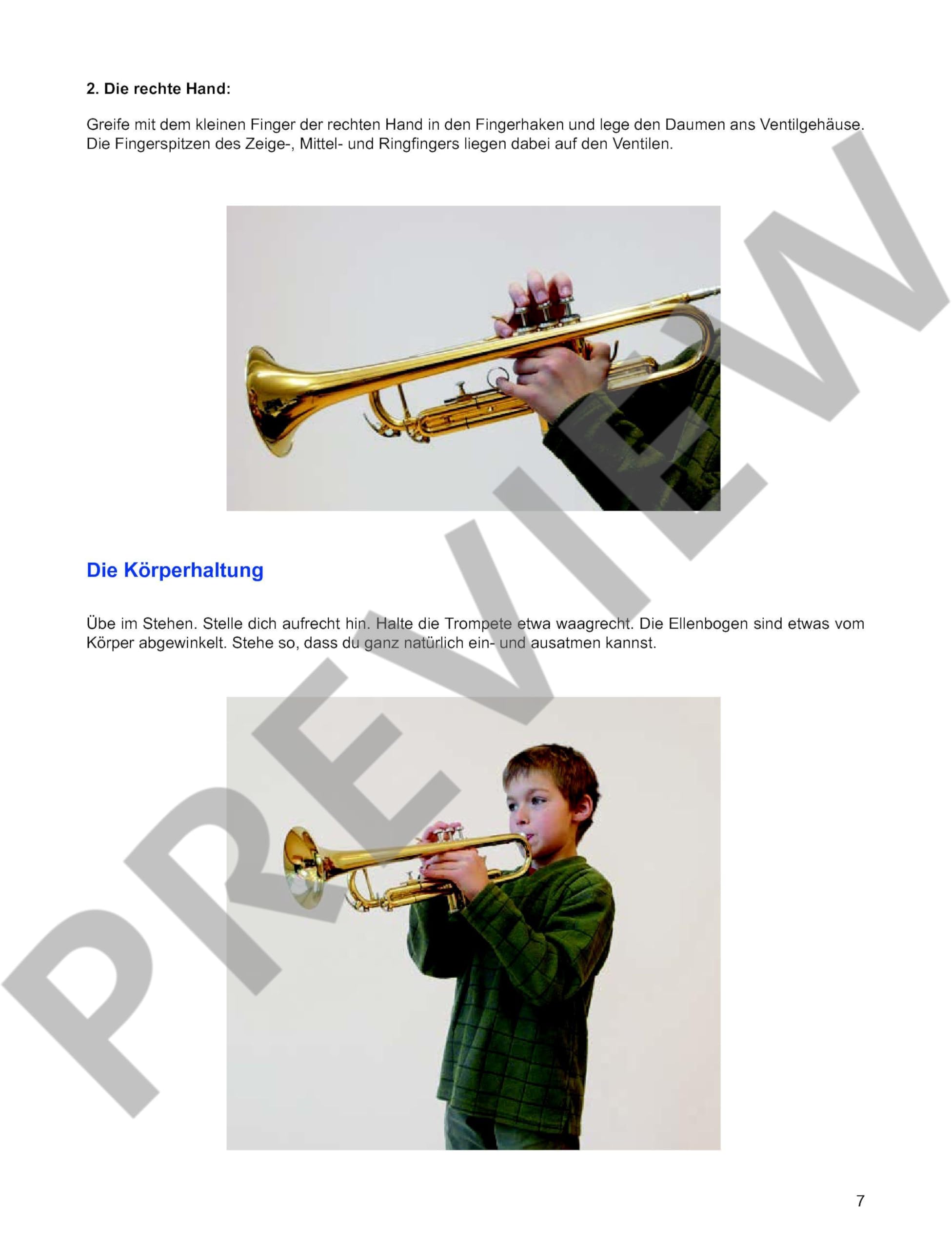 Trompetenschule für Anfänger: auch geeignet für Tenorhorn, Bariton und Euphonium. Band 1. Trompete.