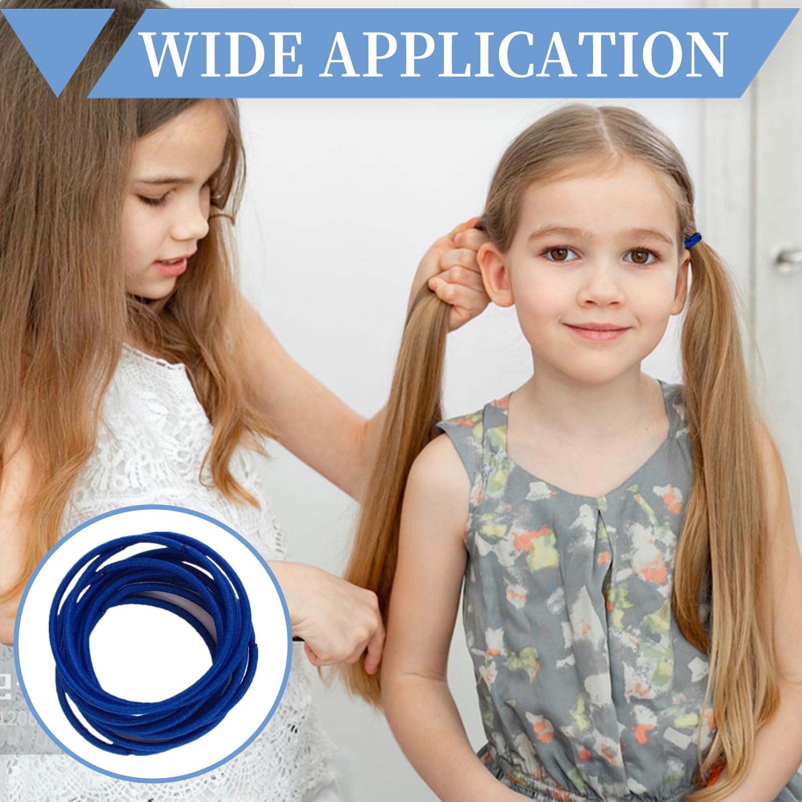 100 PCS Elastic Hair Bands - Image 4