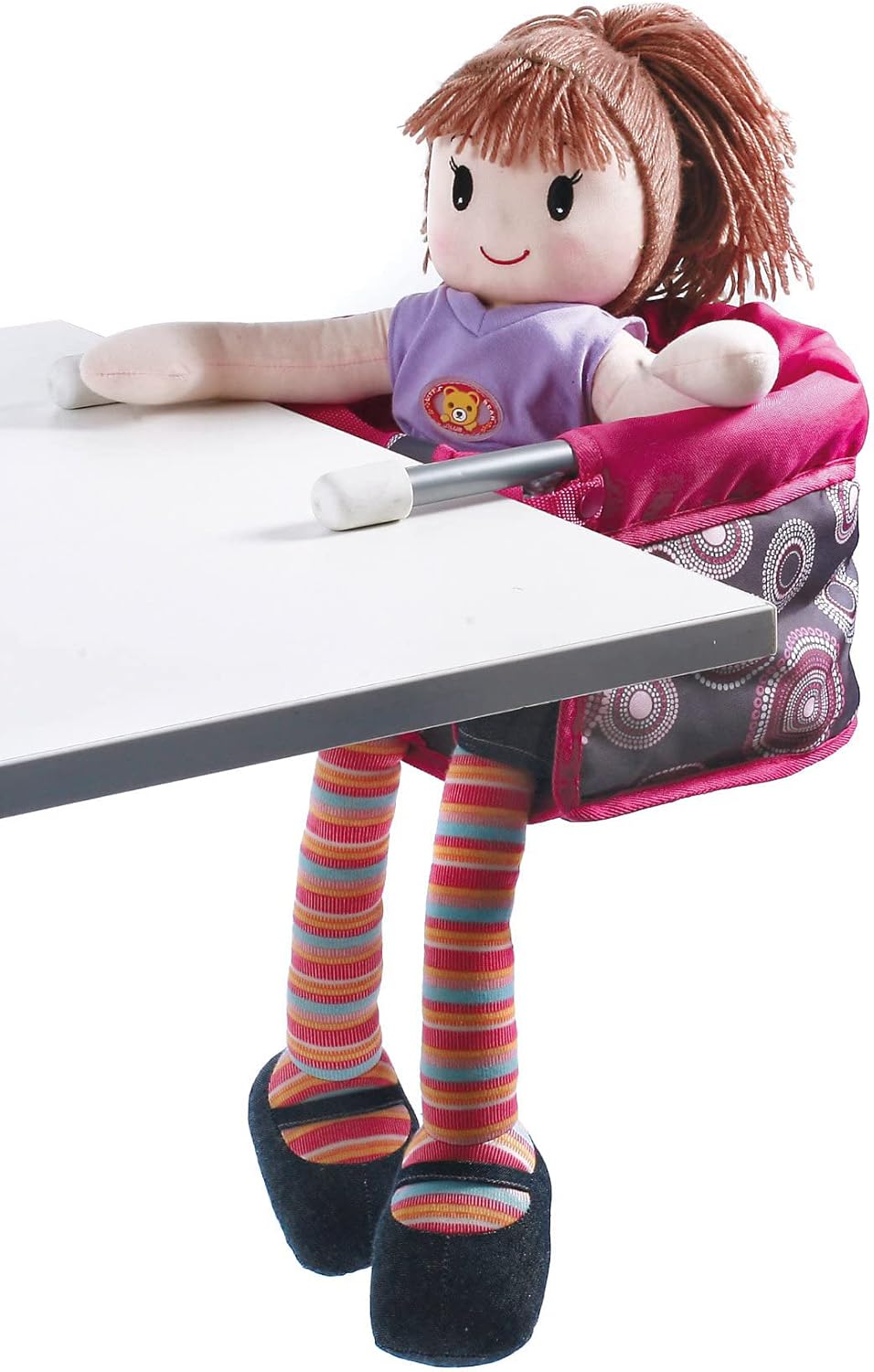 Bayer Chic 2000 735 87 Doll's Table Seat Hot Pink Pearls