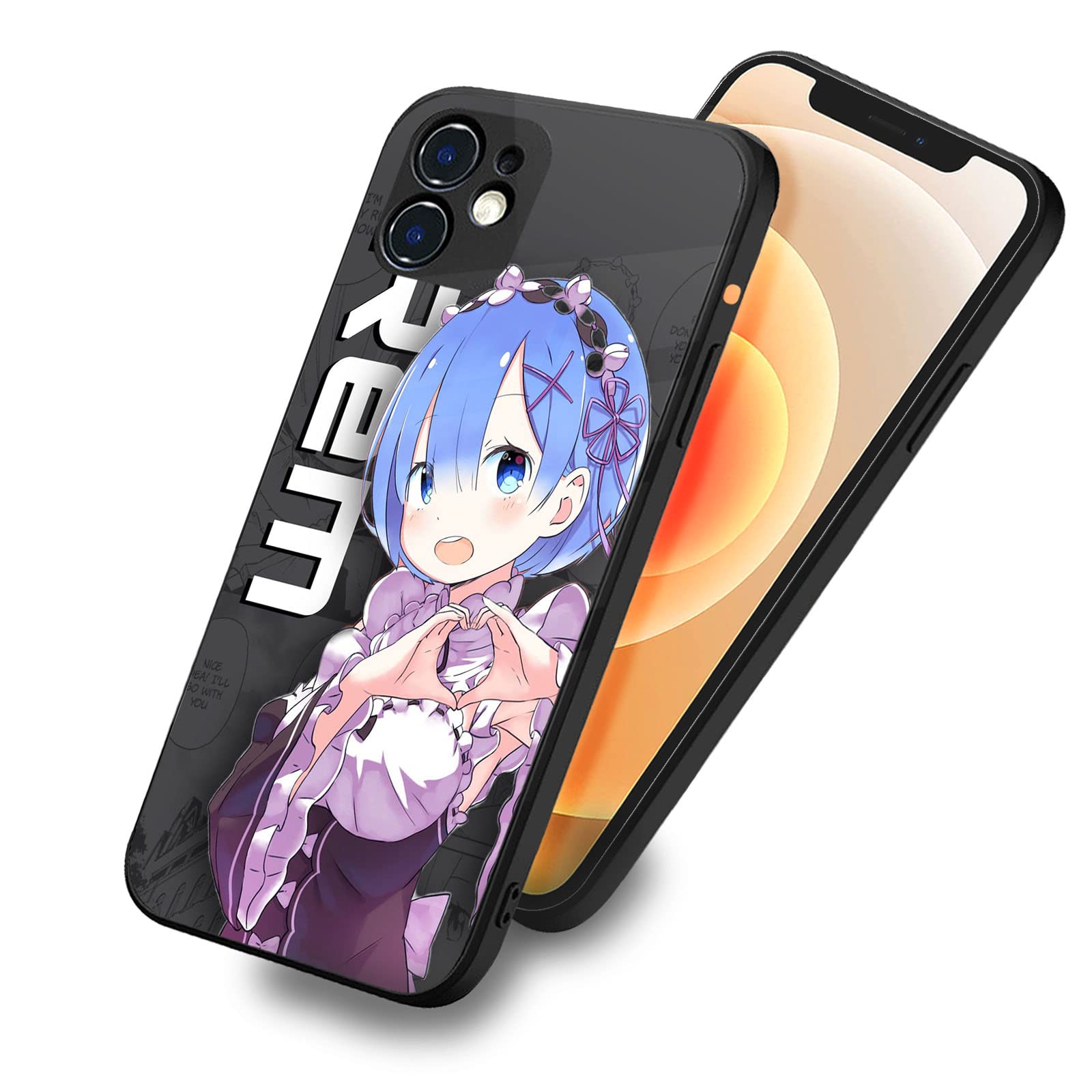 Amazon.co.jp: リゼロ スマホケース iphone13 mini ケース 