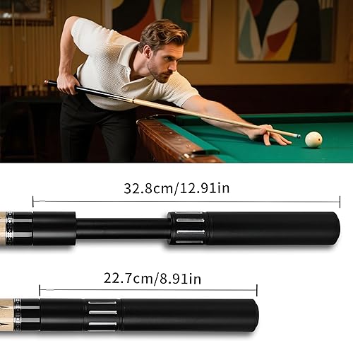Vista 9 de IIQ Pool Cues Stick, Pool Cue Stick Sets of 4/3/1 Cue Sticks 58 inch Pool Cues Adult Canadian Maple Wood Billiard Stick 4 colores,19oz,1 pieza de 19