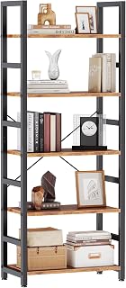 DUMOS 5-Tier Bookshelf