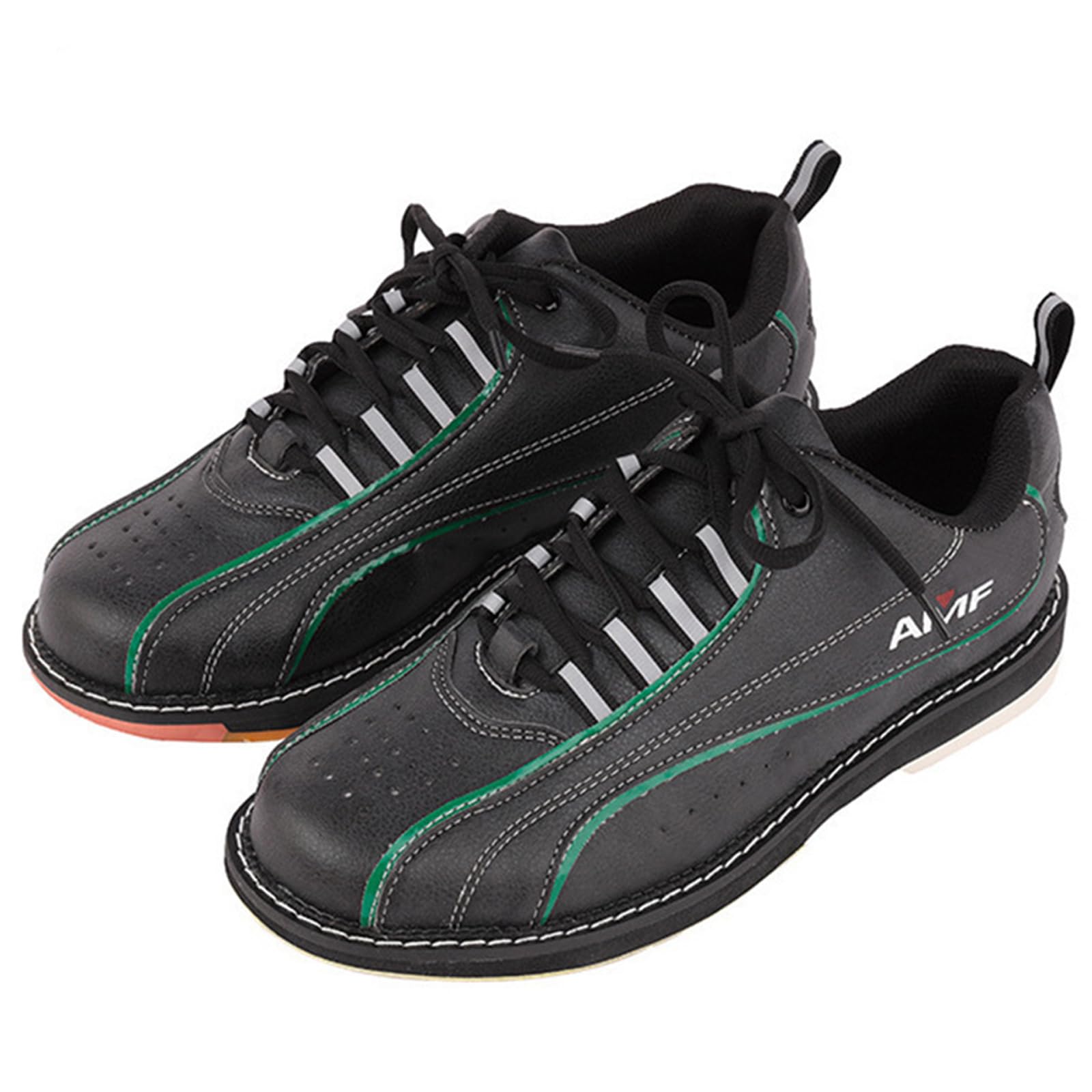 SDEQA Bowlingschuhe für Herren Lawn Bowls-Sneaker rutschfest und bequem