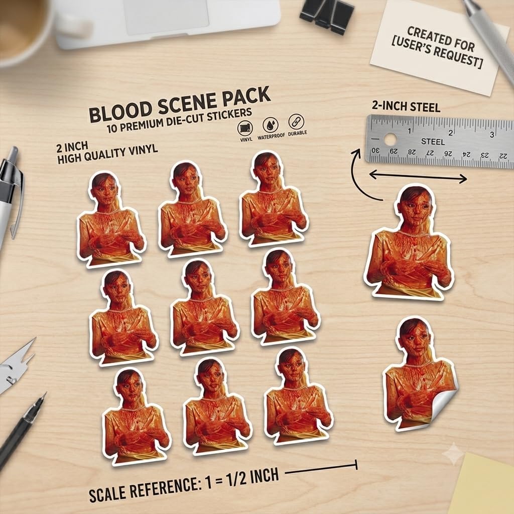 Ariana Petal Gande Sticker 10 Pack (2 inch) image 2