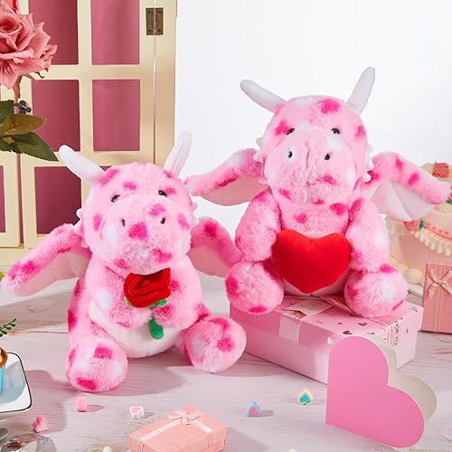 Miniatura 10 de Shappy 2 juegos de mono de peluche para el día de San Valentín, lindo mono de peluche, juguetes de animales de peluche para el día de San Valentín,