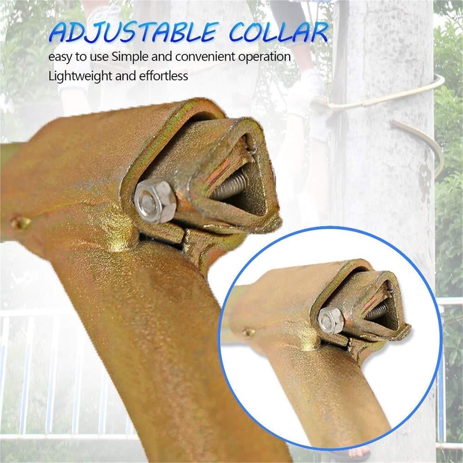 Tree Climbing Gear with Safety Seat Belt - Easy-to-Use Stainless Steel Climbing Spikes for Tree Work - Durable 450 Model Climbing Tools for Arborists and Outdoor Enthusi