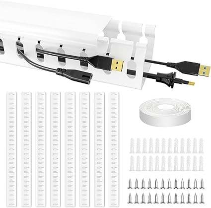 Amazon Co Jp 配線カバー ケーブルカバー モール 管理チャネルシステム 配線 モール 電線モール コンピュータ整理非表示ケーブル ホームオフィステレビ壁マウント テレビ コンピュータ用のワイヤコードを隠す 400 30 30mm 8本パック 08 Diy 工具 ガーデン