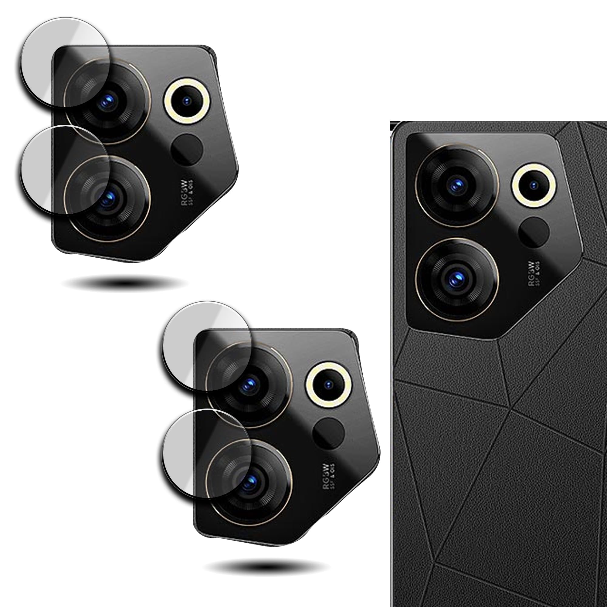 Tecno Camon 20 Premier 5G - Camera Lens Protector Pack of 2 (B0CC6GQHML) Amazon Price History, Amazon Price Tracker