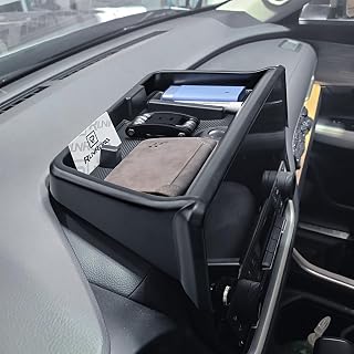 RUNROAD Dashboard Storage Tray For 2024-2026 Grand Highlander Accessories | Center Console Behind Screen Organizer Tray, Dash Sunglasses Phone Holder, Extra Storage, Keep Items Within Reach