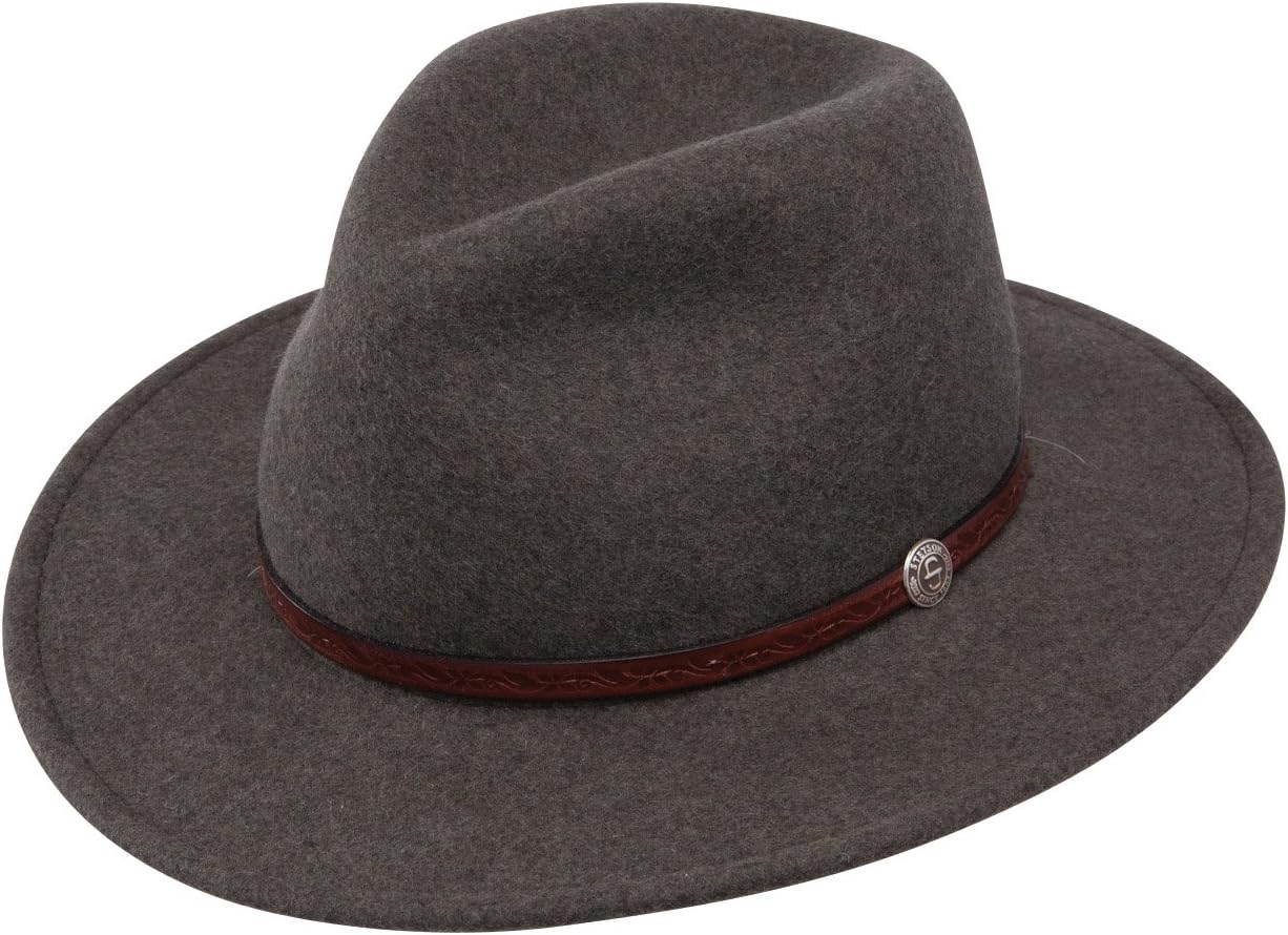 Stetson 100% Wool Felt 'Cromwell' Hats in Mink