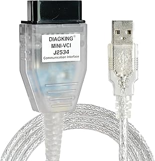 Mini Vci J2534 TIS OBD2 Techstream with Latest Software V18.00.008 Diagnostic Cable for Toyota
