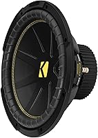 Vista 2 de Kicker 50CWCS124 CompC Subwoofer de 12", individual de 4 ohmios