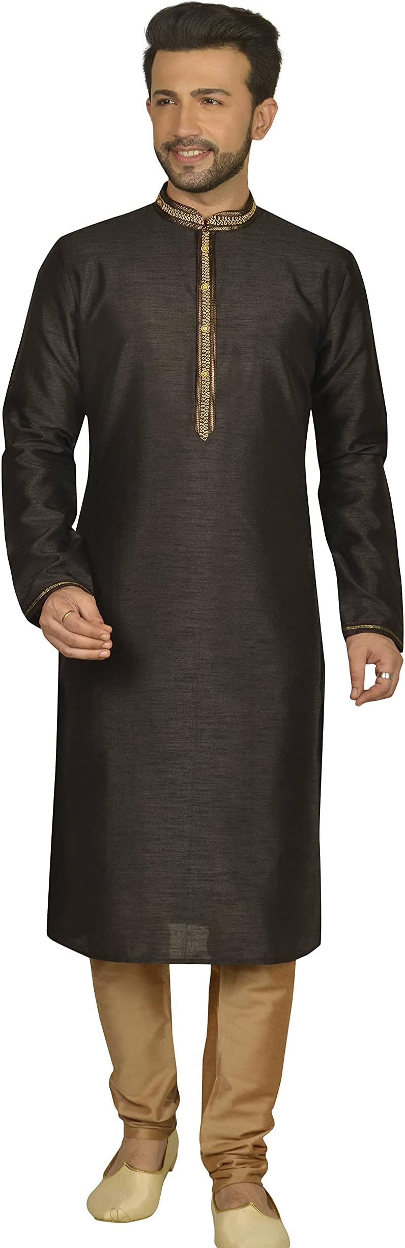 Mens Silk Kurta Pyjama Set