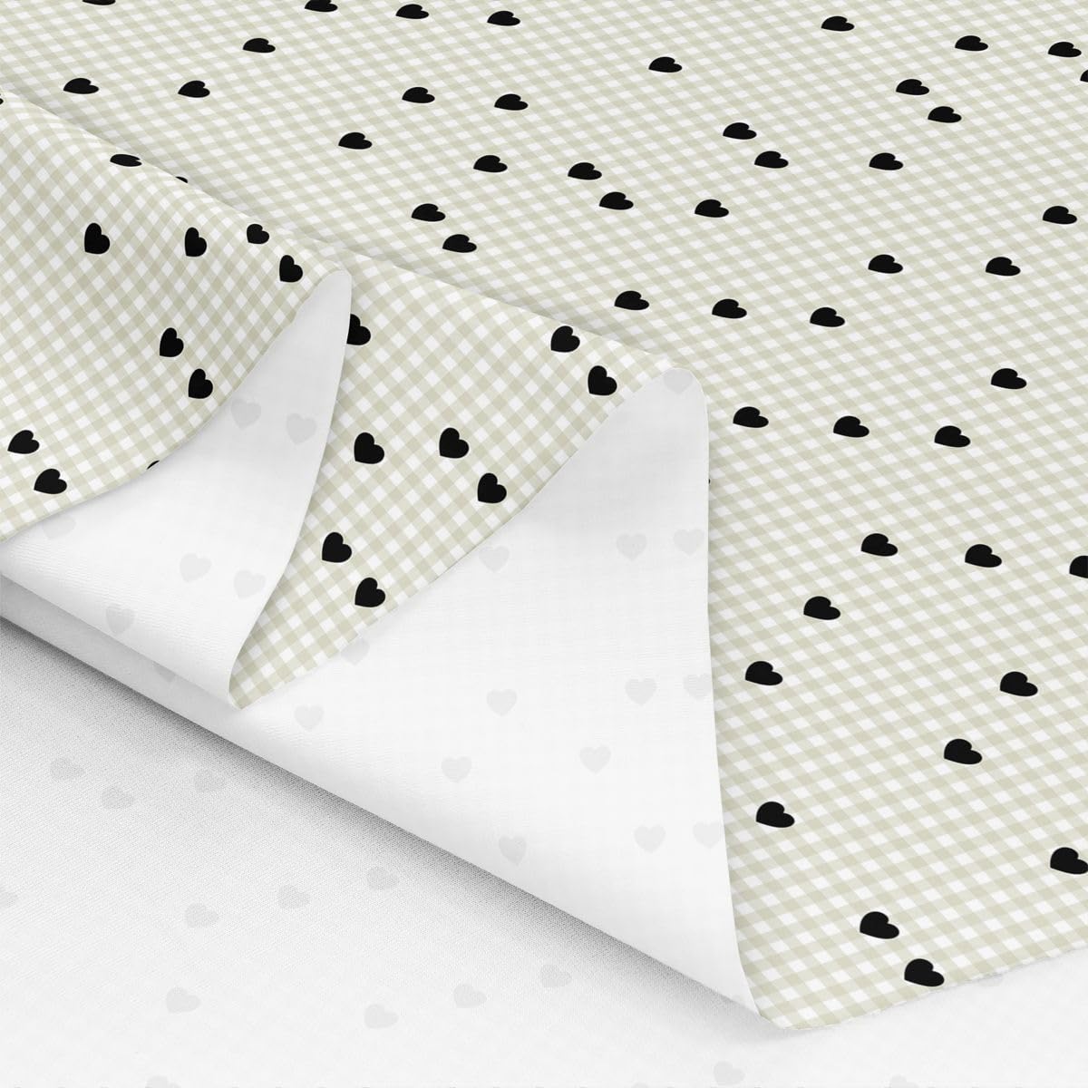 Homemissing Lumineux GrüN Carreau Tissu 920x150cm