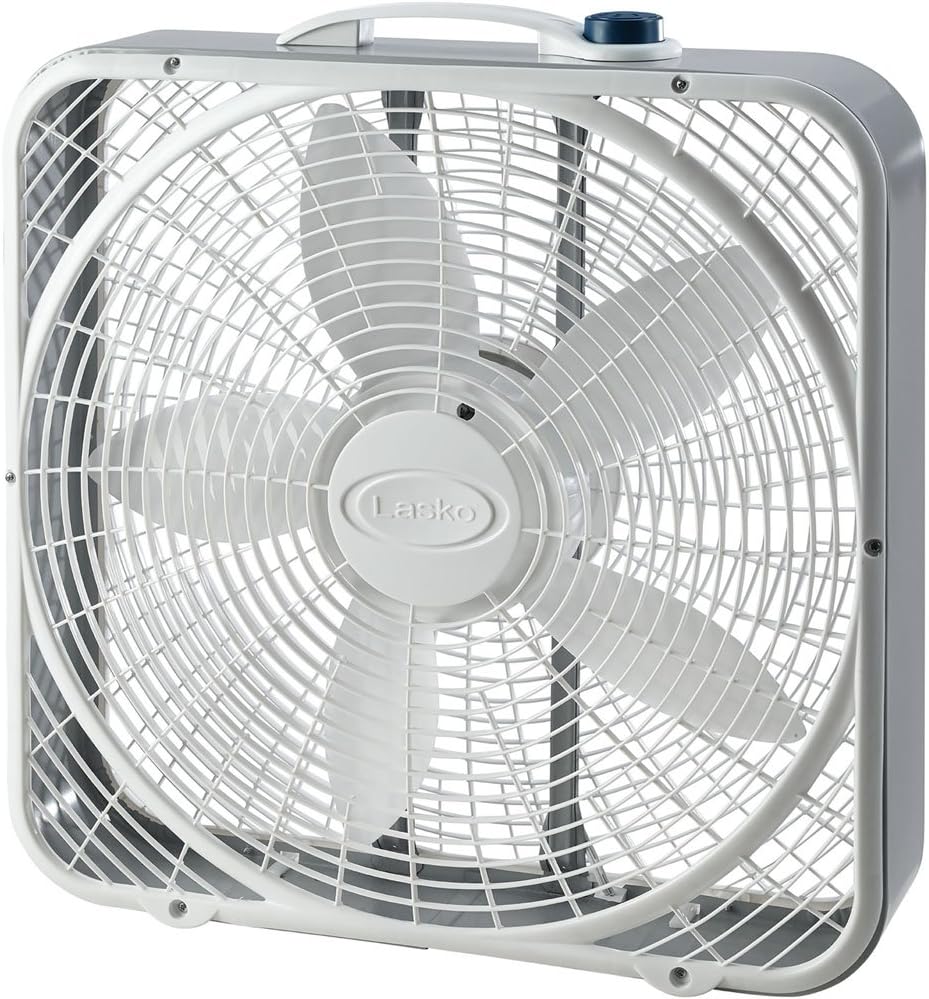 Lasko 20 inch Power Plus Box Fan, 3721