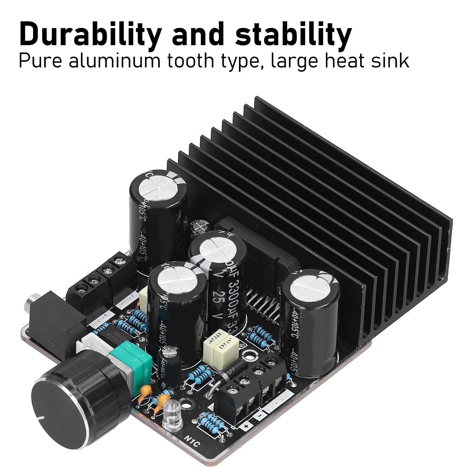 DC 9V-18V Carte D'amplificateur de Puissance de Canal 120W Module D'amplificateur Audio Basse Accessoire Électrique TDA7850 2.1
