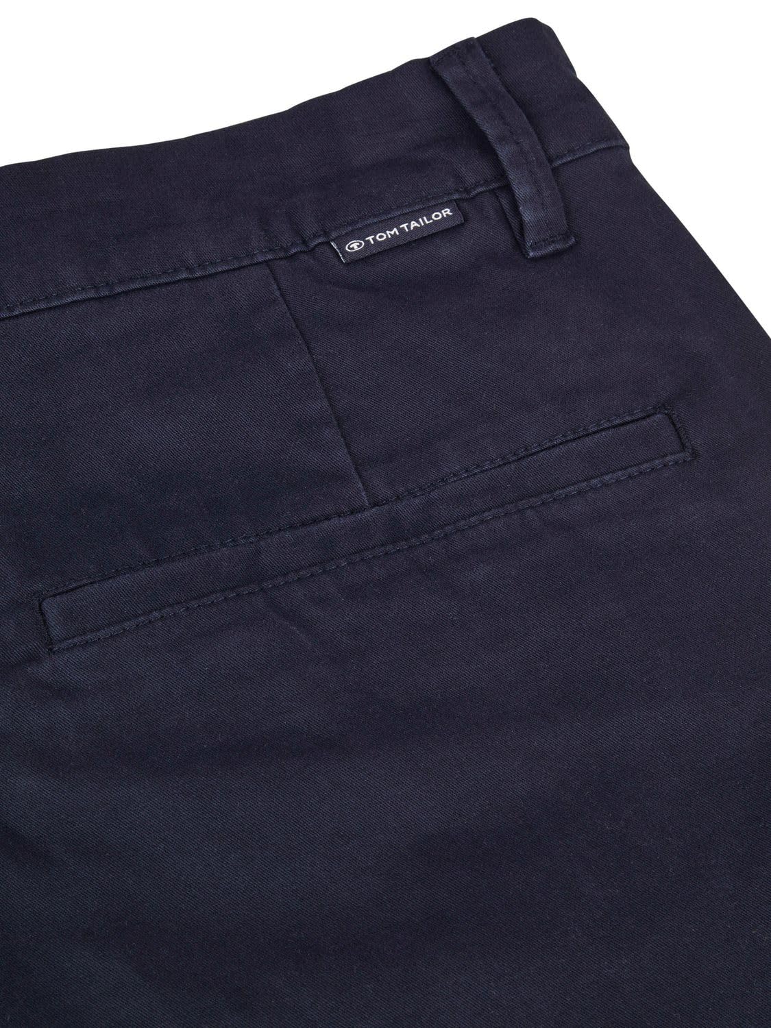 TOM TAILOR Chino Hose Herren Regular Fit Stretch Stoffhose Einfarbig Beige Blau Navy Grün 30 31 32 33 34 36 38