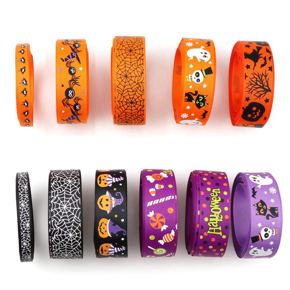 Ruban Washi Tape Halloween 1,5 cm x 10 m - Motifs Festifs