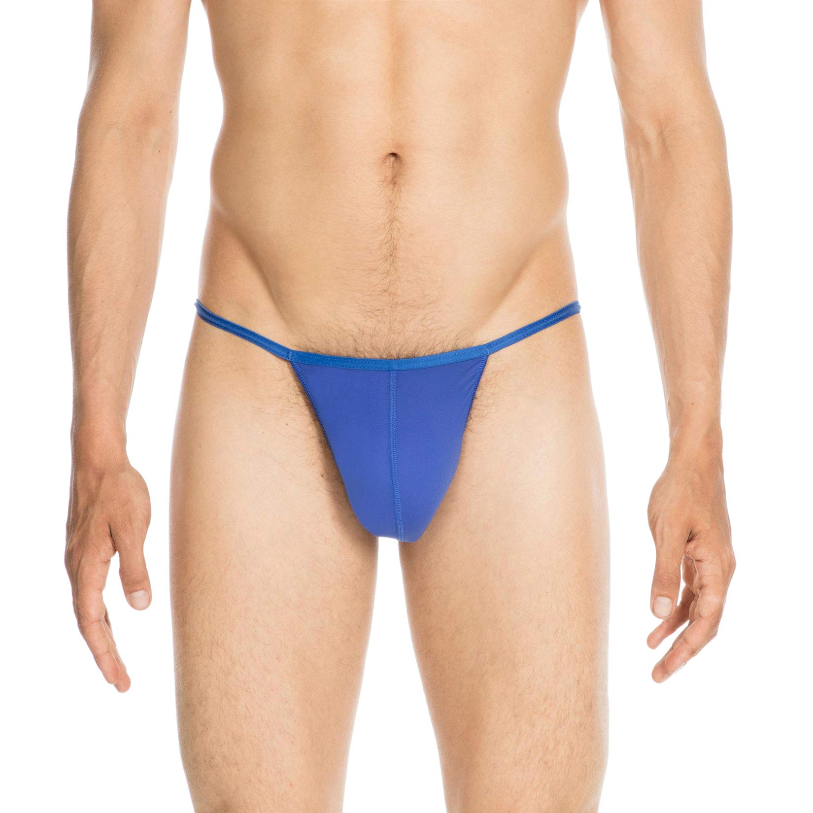HOM, Mens, Plume G-String, Electric Blue, XXL