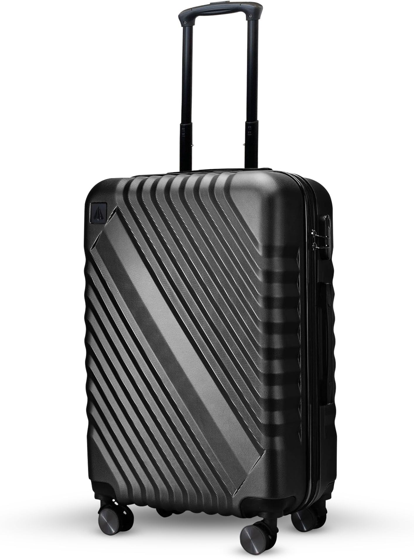 AVIOGlide 55cm Underseat Cabin Bag – Airline-Approved Small Suitcase with 360° Spinner Wheels, ABS Hard Shell, 3-Digit Lock & Telescopic Handle – Fits Ryanair & easyJet