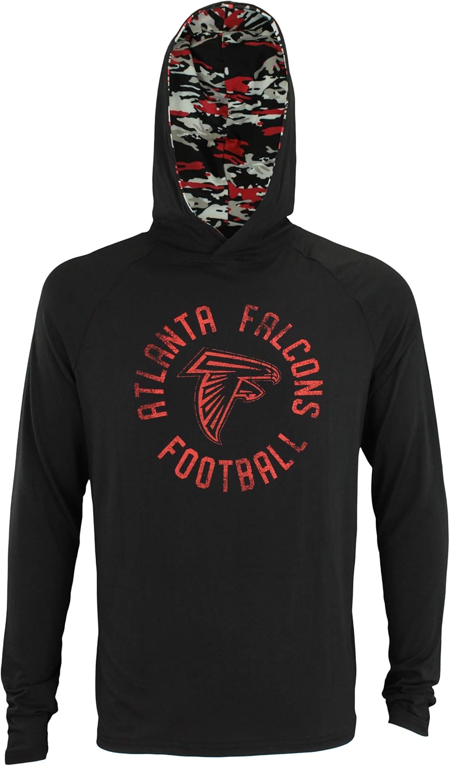 Zubaz NFL Team Lightweight Mini Camo Hoody