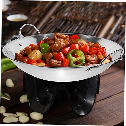 Miniatura 4 de Luxshiny El doble del pote de la calefacción rápida maneja el pote del metal para cocinar estilo al azar de la estufa