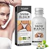 Snow Bleach Cream for Private Part Underarm Whitening, Dark Skin Bleaching Cream for Dark Spots, Face and Body Skin Lightening Bleaching Cream for Intimate Areas Brightening 1PCS