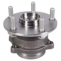 Vista 831 de TRQ Juego de 2 rodamientos de rueda trasera y conjunto de cubo con sensor ABS compatible con Ford Transit Connect 2014-2018