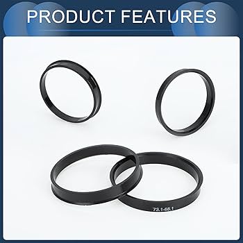 Amazon.com: INFINAUTO Hub Centric Rings,68.1mm ID 73.1mm OD Car