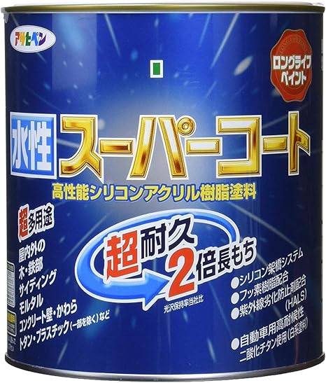 Amazon アサヒペン ペンキ 水性スーパーコート 水性多用途 白 1 12l 塗料缶 ペンキ Amazon アサヒペン ペンキ 水性スーパーコート 水性多用途 白 1 12l 塗料缶 ペンキ