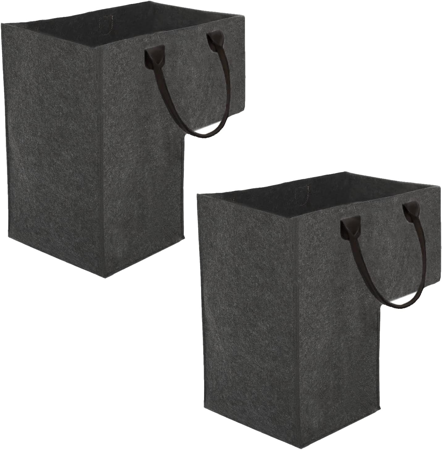 AIVIIN Stair Basket with Leather Handles 4.5mm Eco