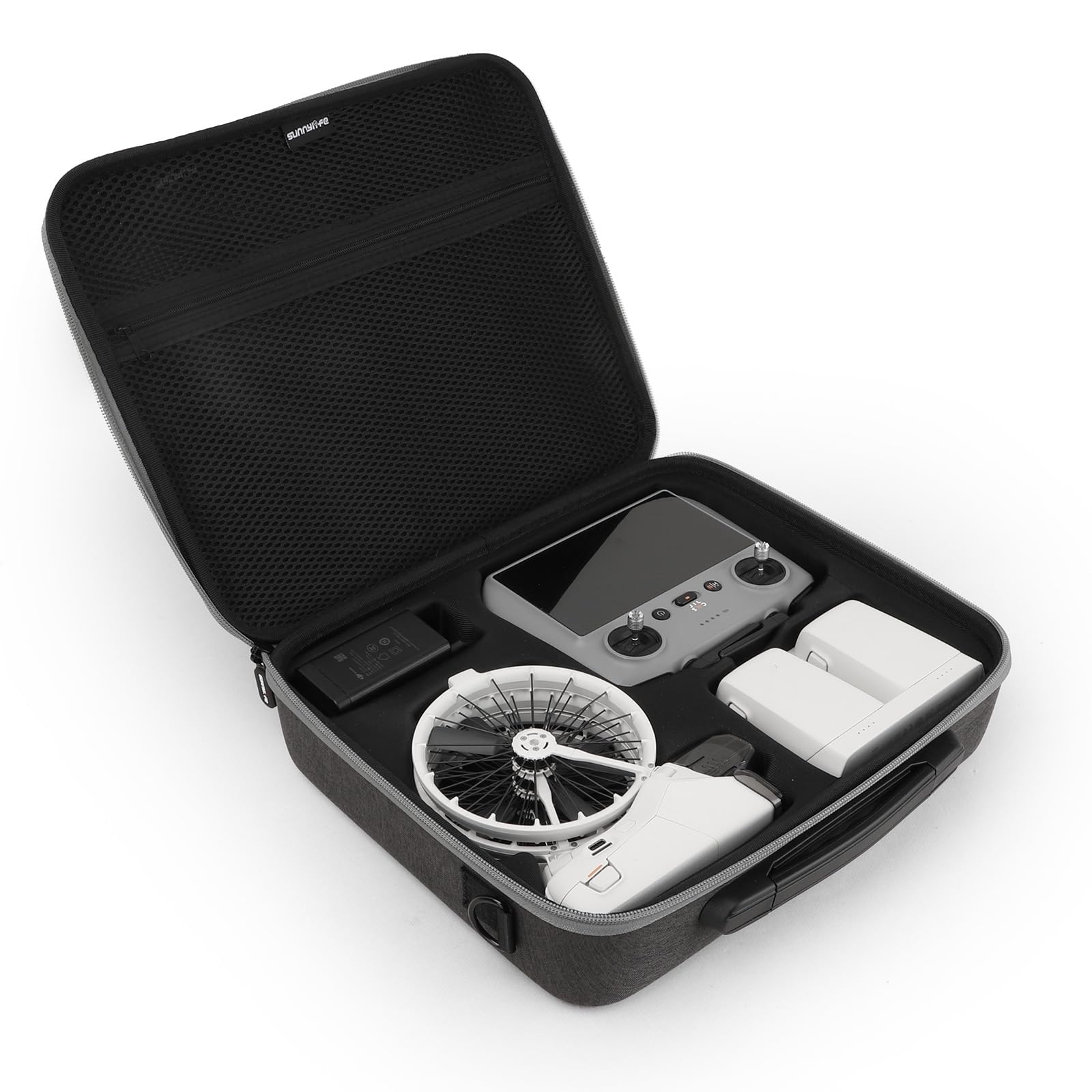 Custodia per DJI Flip, Borsa di Stoccaggio Portatile Accessori per Droni per Telecomando RC2 RCN3, Batteria per Droni, 31,5 x 27 x 8,2cm