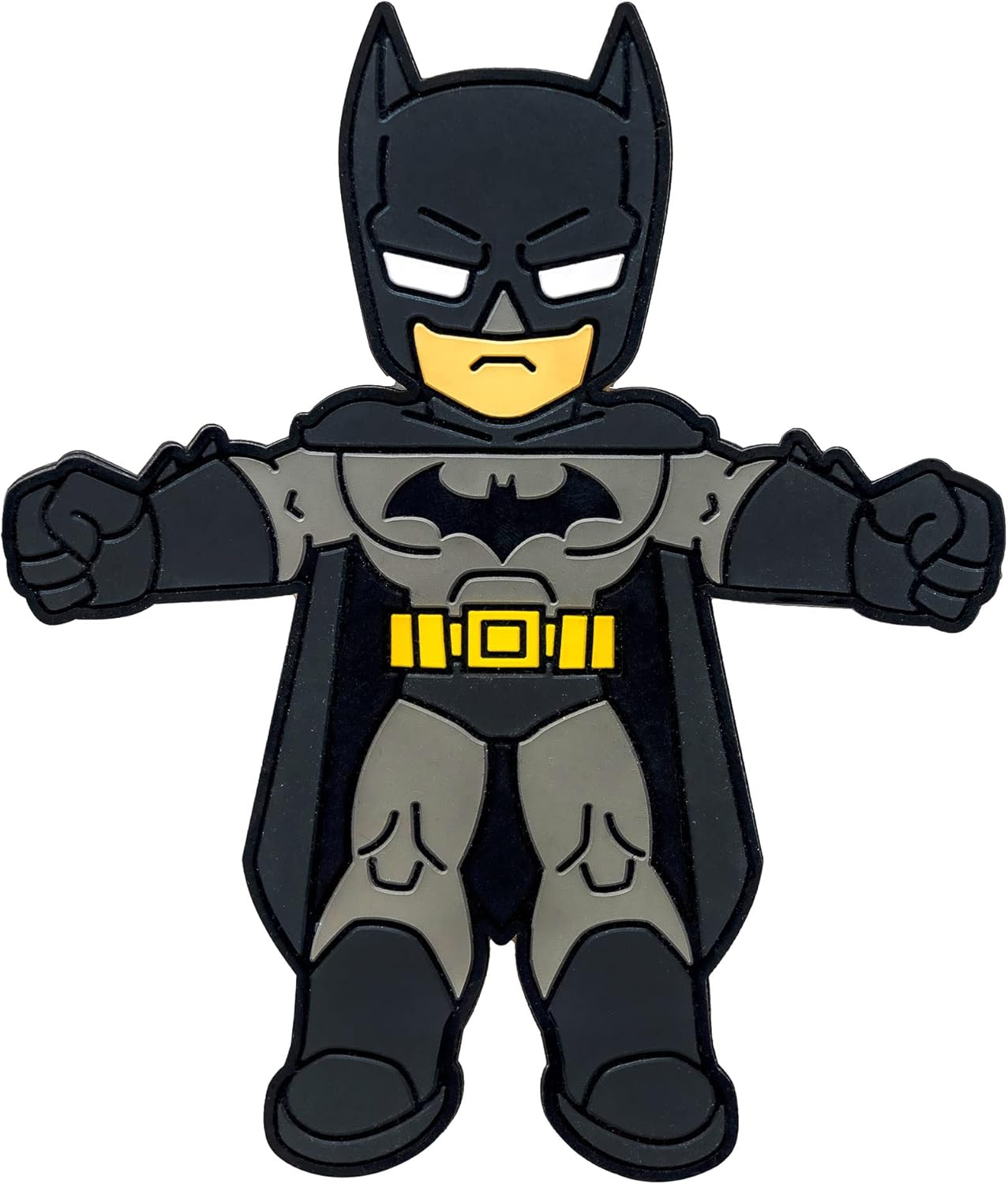 Hug Buddy Batman Cellphone Holder, Multicolor, 360-Degree Swivel, Steel and Silicone, 6 Inch Arm Spread