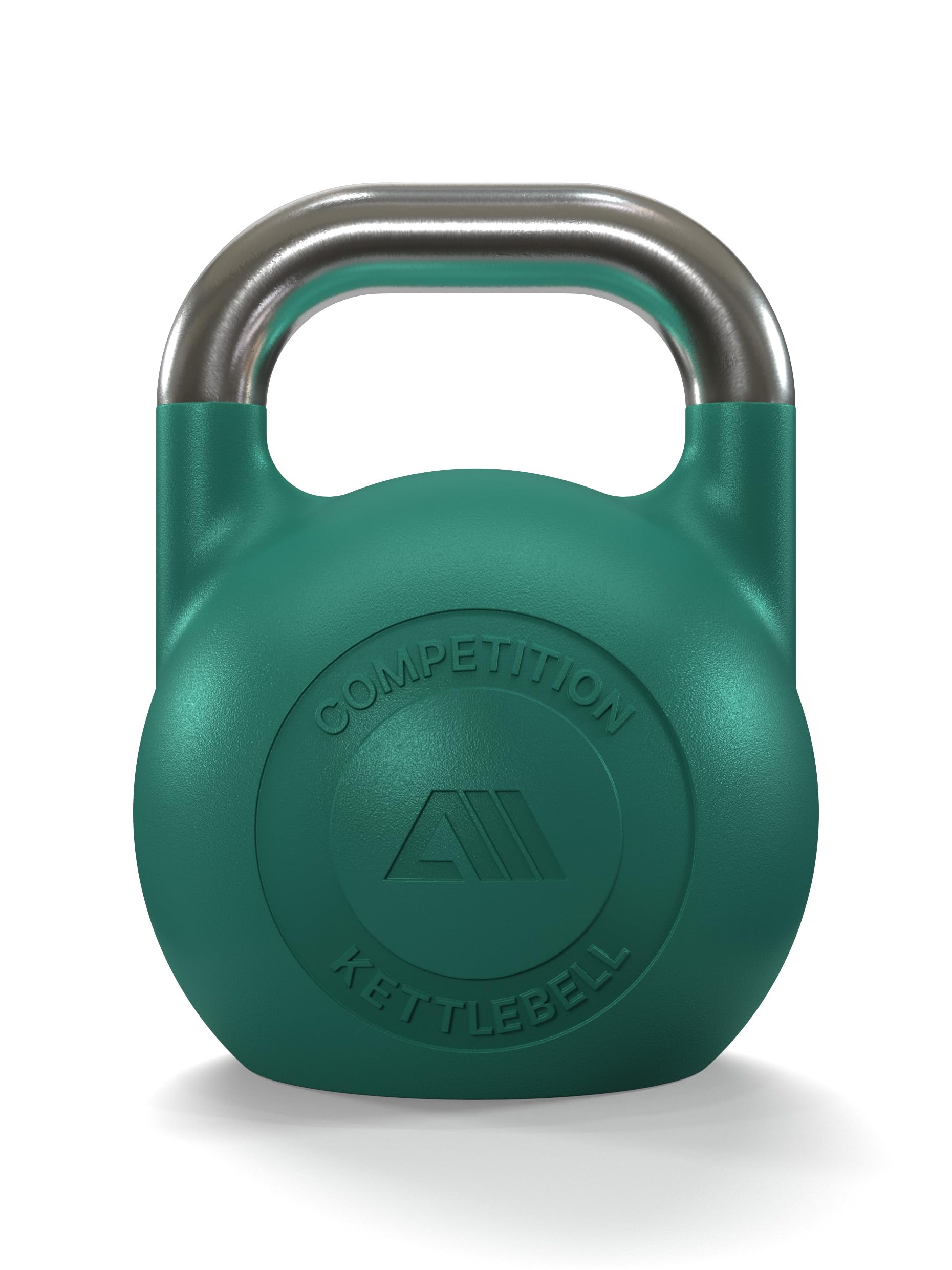 Atletica Competition Kettlebell | 24 kg | zielony | żeliwo sferoidalne | jakość studyjna I subtelne logo | kod koloru dla łatwej obsługi I trening funkcjonalny całego ciała