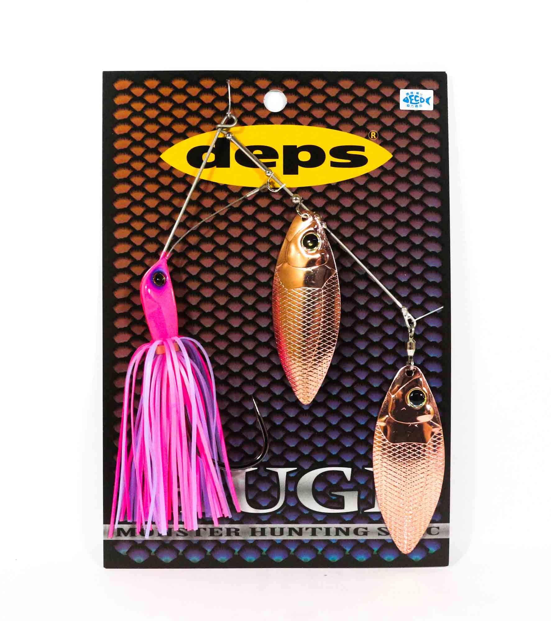 Deps Huge Spinnerbait 1oz #03 Bubblegum Bass Lure #9/0 Hook Japan