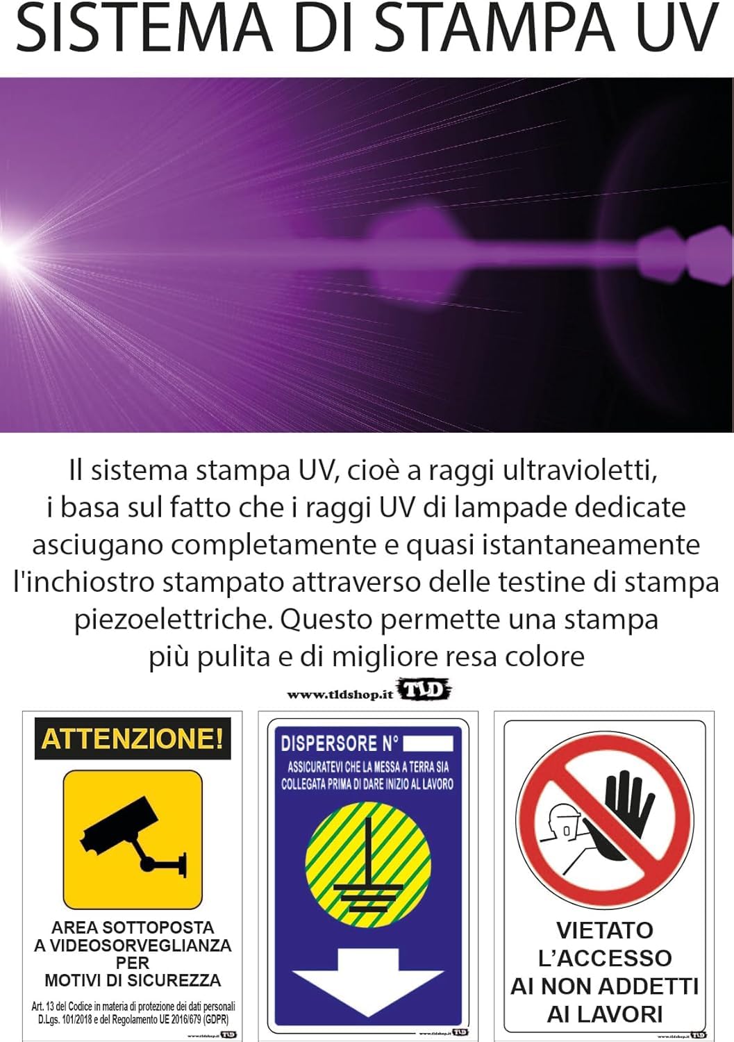 Cartello Segnaletico - ATTENZIONE FABBRICATO PERICOLANTE - 30x20cm - Pezzi 1 - Materiale: (PVC 3mm(FOREX))