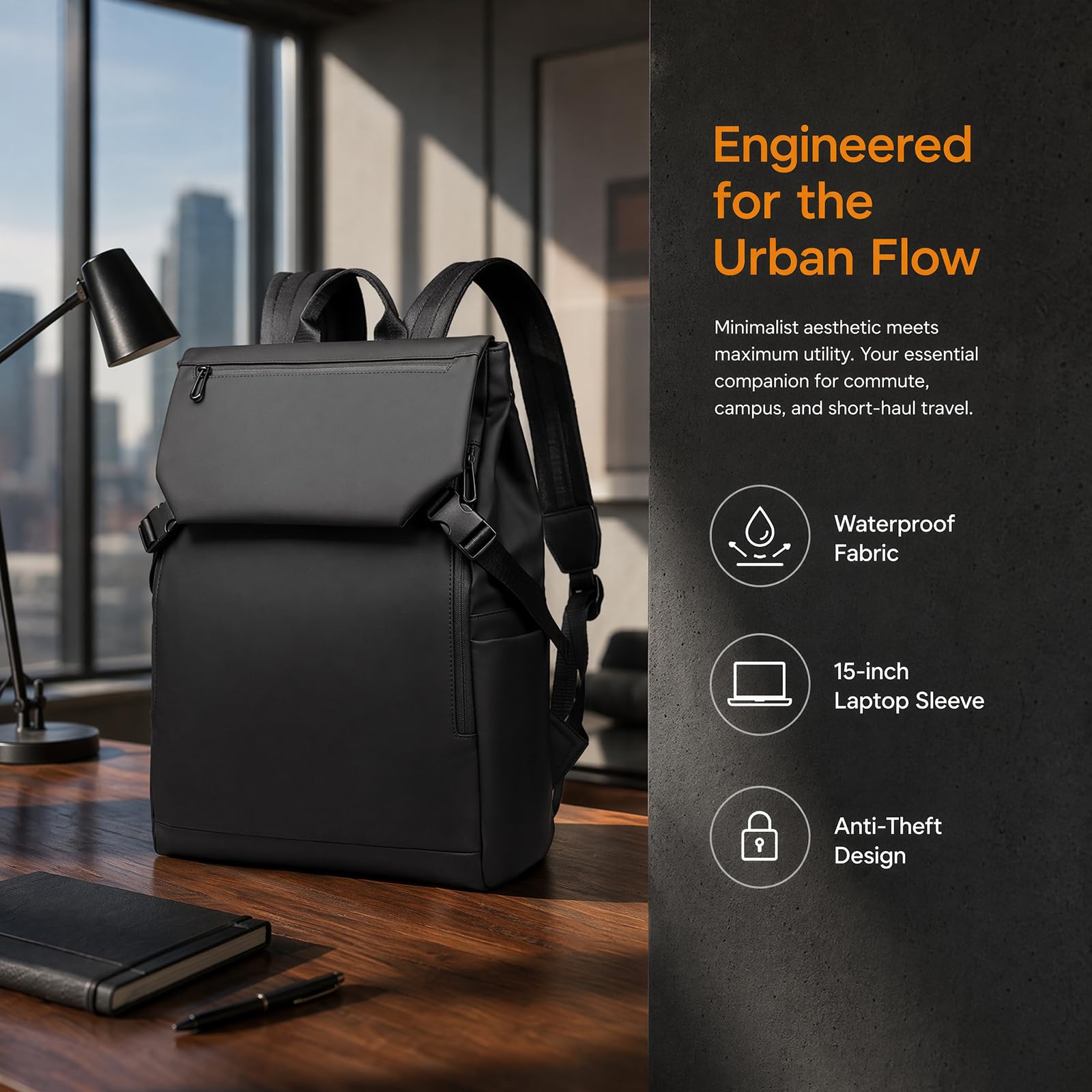 15 calowy PU skórzany plecak na laptop mężczyźni Casual Travel Daypack Torba na ramię,Galaxy Gray