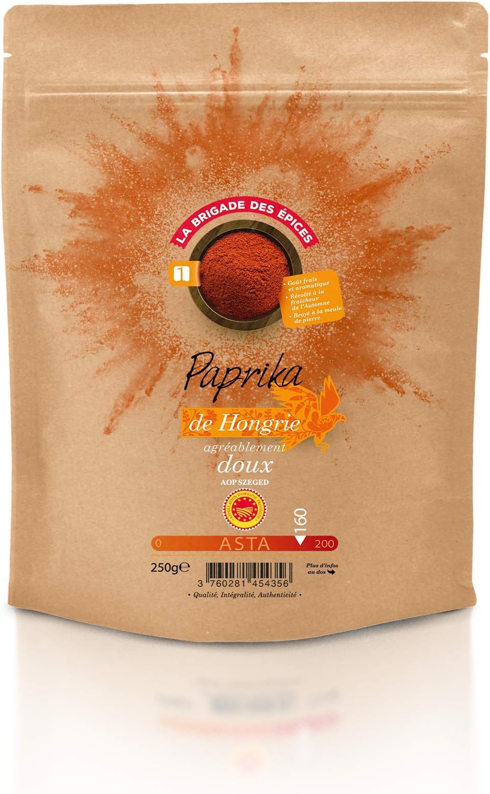 Paprika Sweet AOP Szeged from Hungary - 250 g - 160 ASTA