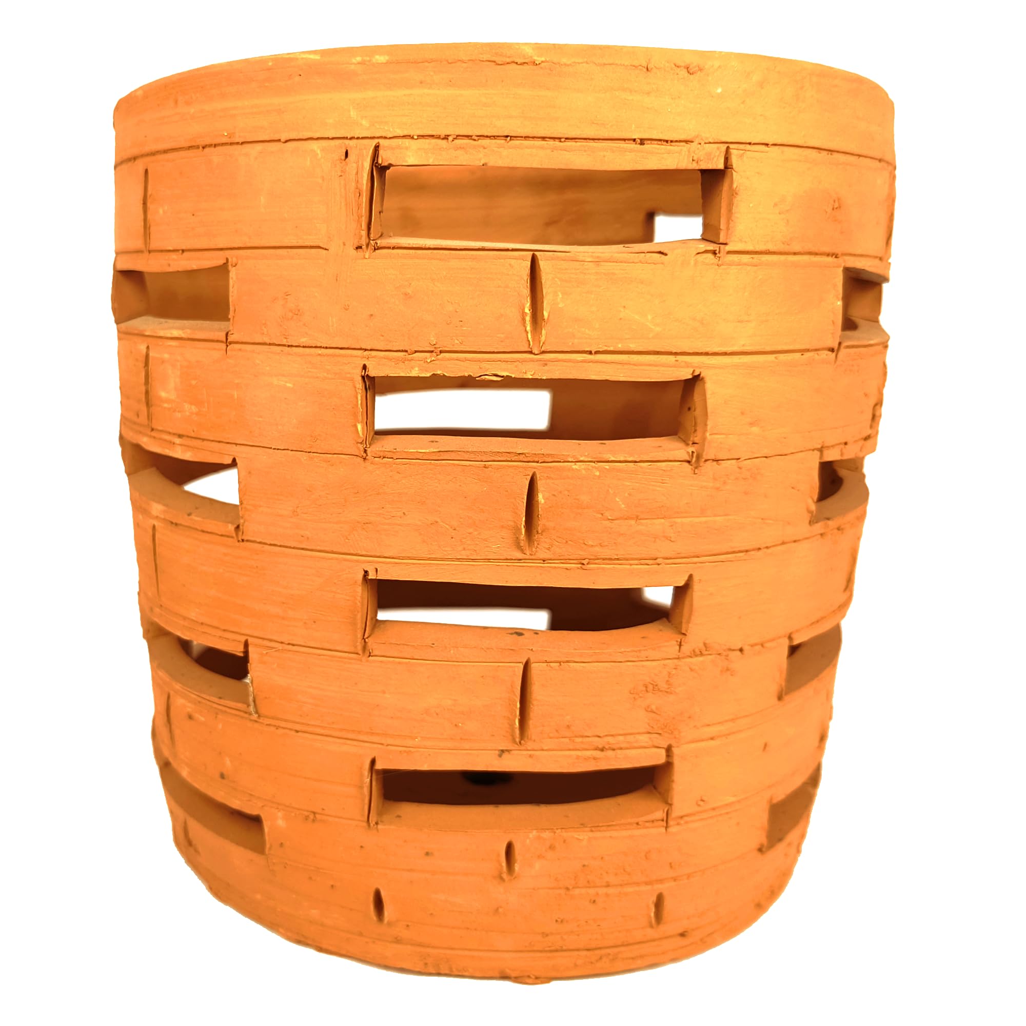 CHOICECLAY - Beautiful Orchid Terracotta Rount Basket Pots for Live Plants | Best Terracotta Planter for Indoor & Outdoor (B0D32WFDN4) Amazon Price History, Amazon Price Tracker