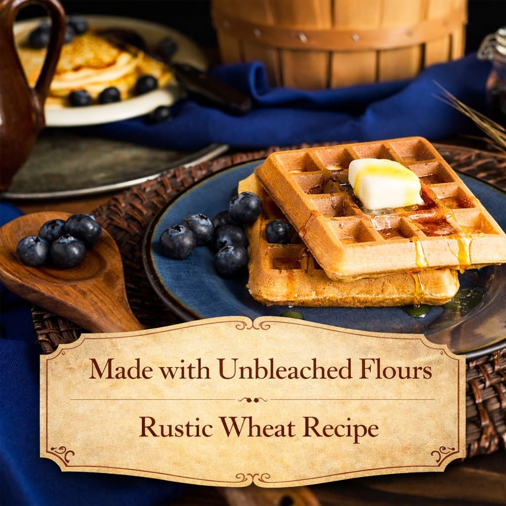 Sourdough Pancake and Waffle Mix, Non-GMO, New Hope Mills,21 oz (2)