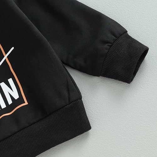 Miniatura 5 de Conjunto de ropa de otoño para bebé niño, sudadera de manga larga con cuello redondo, pantalones, lindos trajes para bebés recién nacidos 6, 12, 18